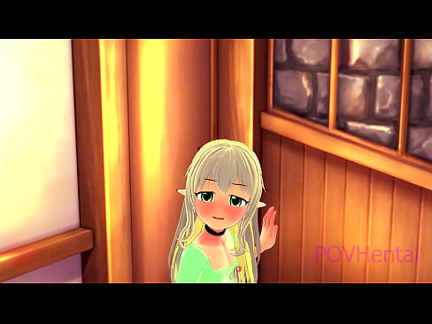 ❤️ (Pakute) Ọmọbinrin Elvish ṣe iranlọwọ fun ọ lati wẹ oju rẹ. ️❌ Fidio furo